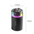 Portable 2 in 1 Car Humidifier Aroma Diffuser Color RGB LED Light Silent USB Mini Mist Sprayer Air Freshener Deodorizer For Auto