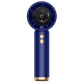 Lenovo Mini Portable Handheld Turbo Fan USB Rechargeable Air Cooler with LED Display, High-Speed Quiet Cooling for Outdoor Use